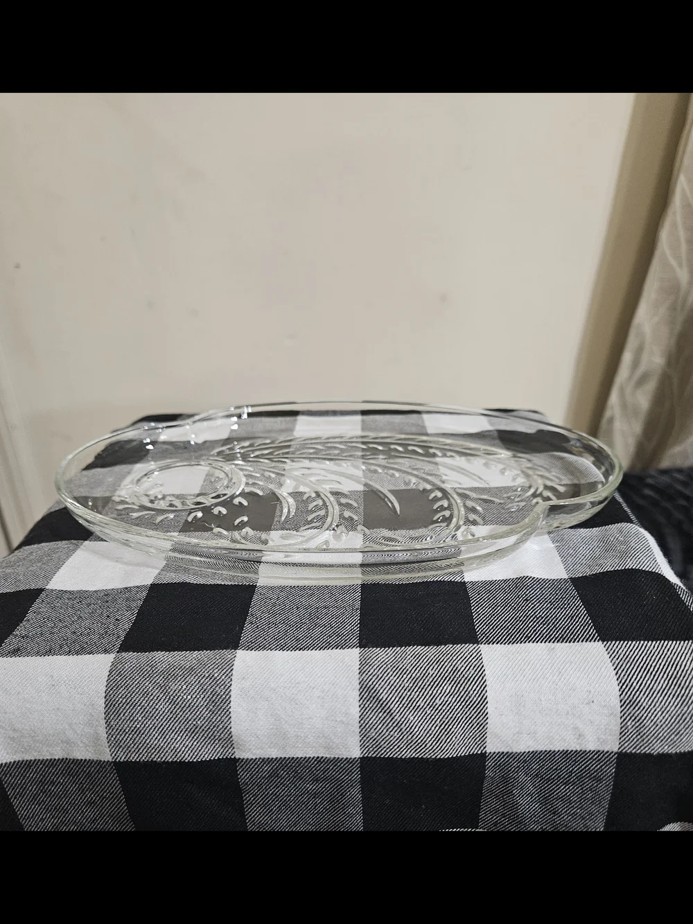 Federal Glass‎ Homestead Serving Tray - Wheat Design